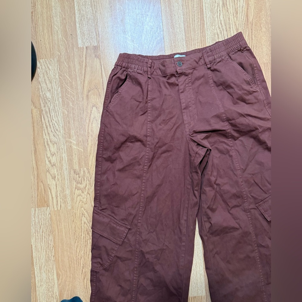BP Men's Brown Cargo Pants - Picture 3 of 7